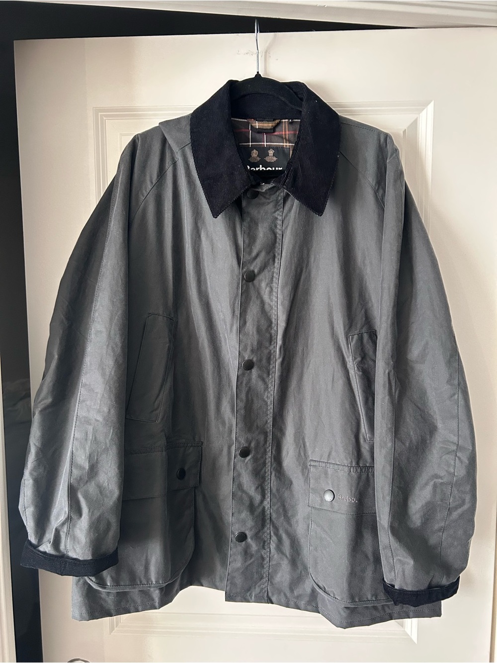 Barbour men’s Ashby wax jacket size: XXL